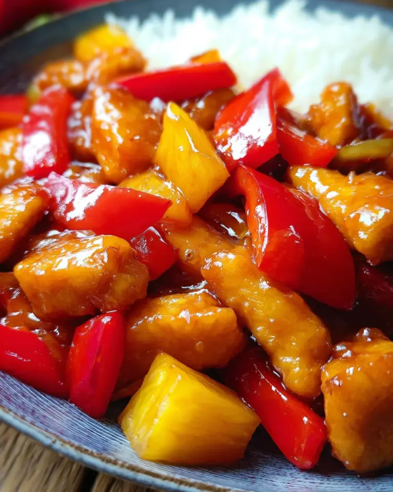 Hähnchen süß-sauer Rezept