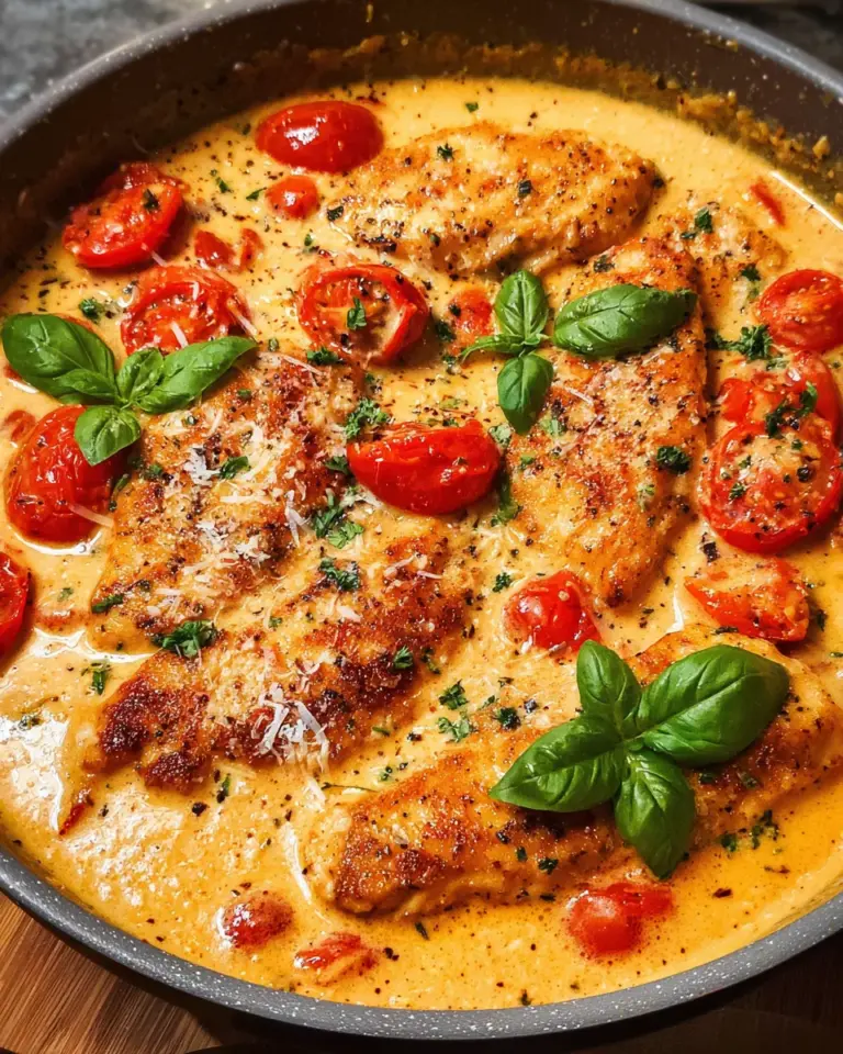 Hähnchenfilet in Frischkäse-Parmesan-Soße: Einfaches Rezept für jeden Tag