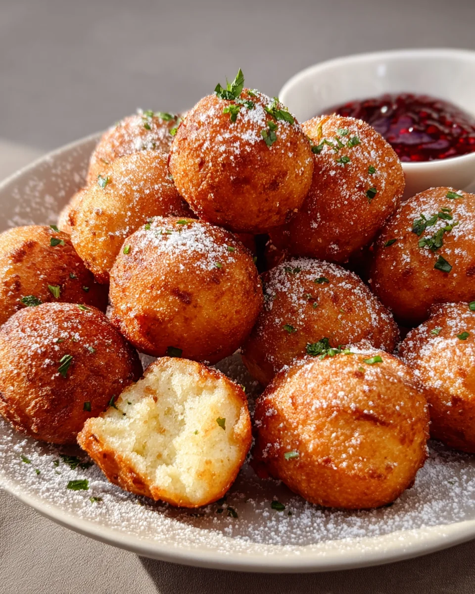 Hüttenkäsebällchen