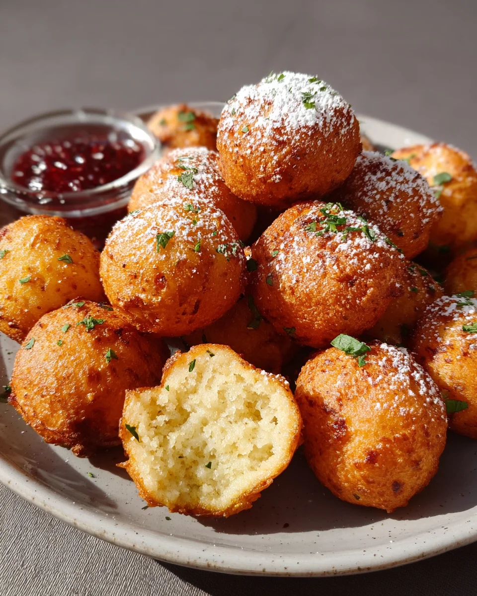 Hüttenkäsebällchen