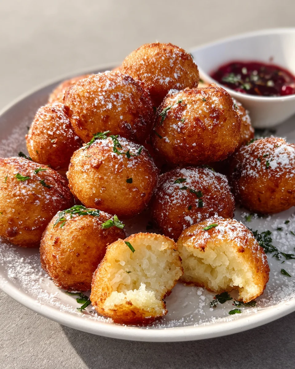 Hüttenkäsebällchen