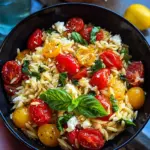 Italienischer Orzo Salat (schnelles Rezept)
