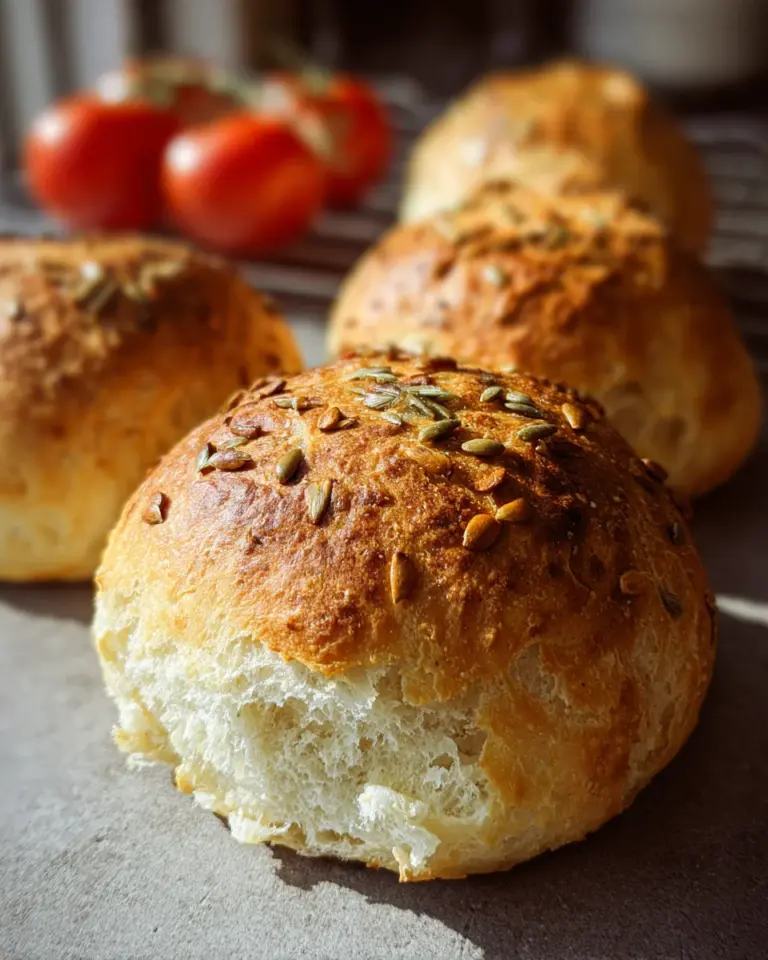 Kalorienarme Quark-Brötchen