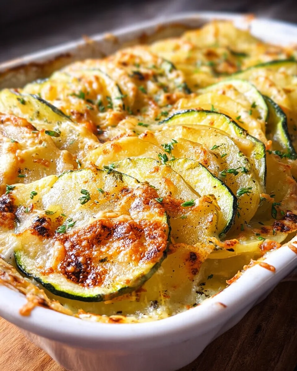 Kartoffel-Zucchini-Auflauf