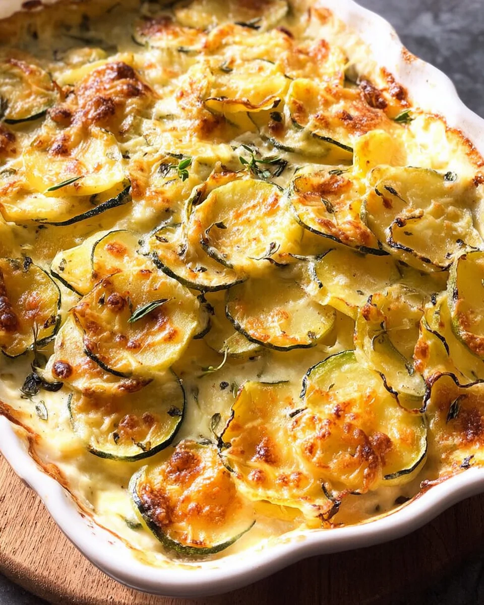 Kartoffel-Zucchini-Auflauf