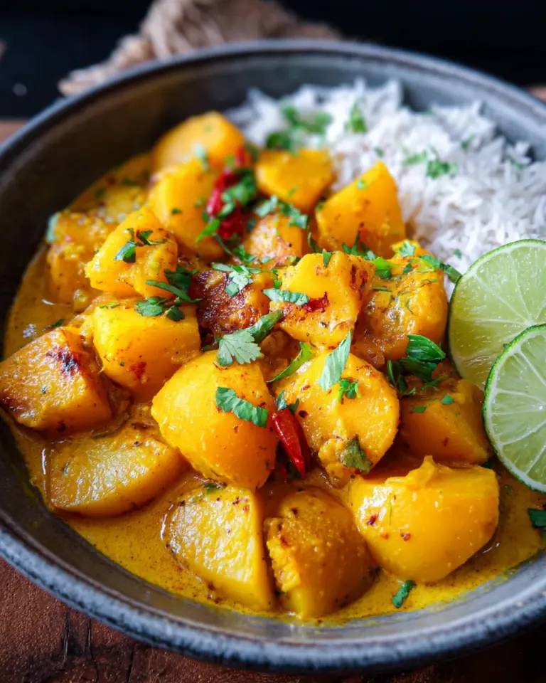 Kartoffelcurry – würzig und cremig
