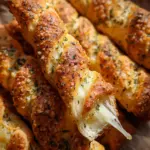 Knoblauch-Käsestangen