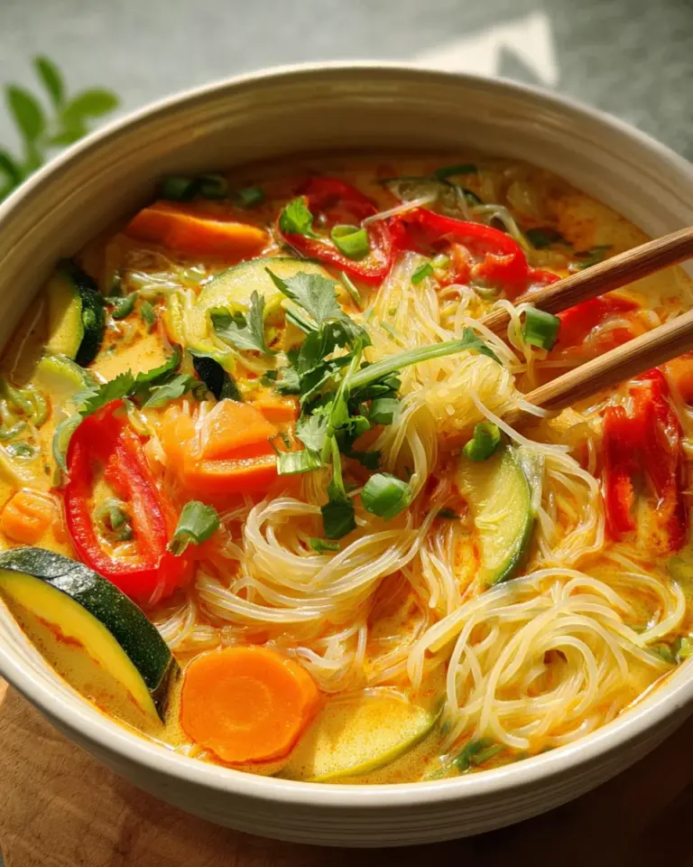 Kokos Glasnudelsuppe