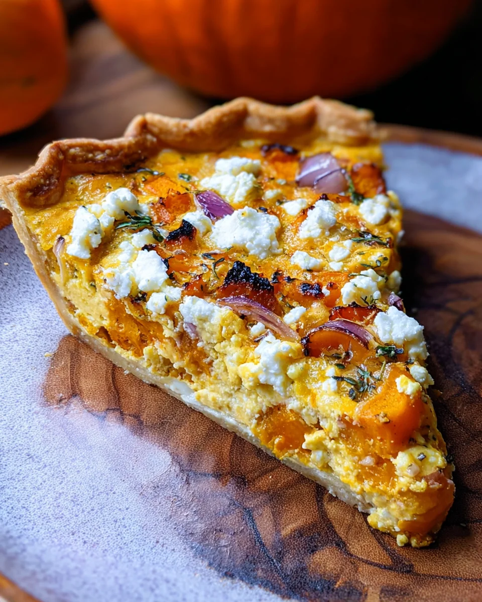 Kürbis-Quiche