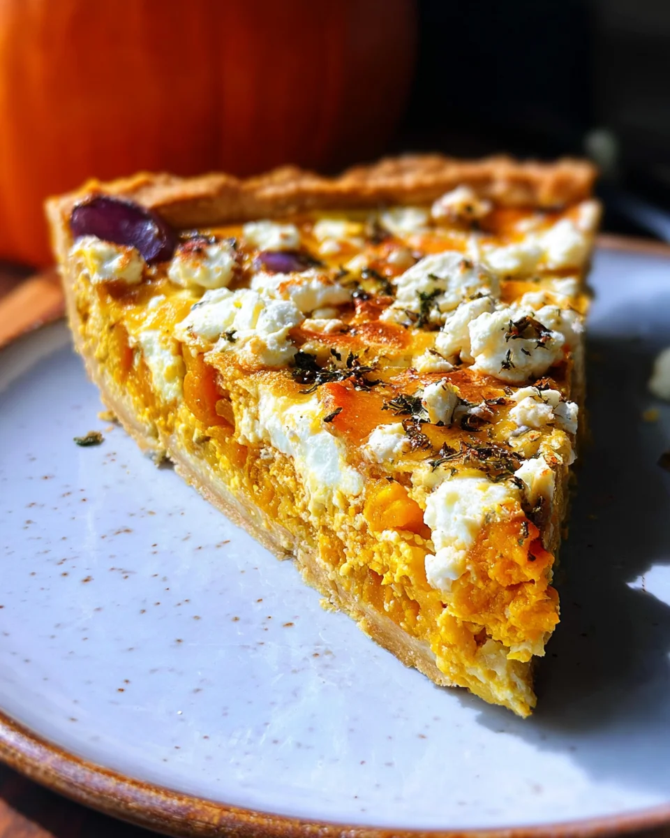 Kürbis-Quiche