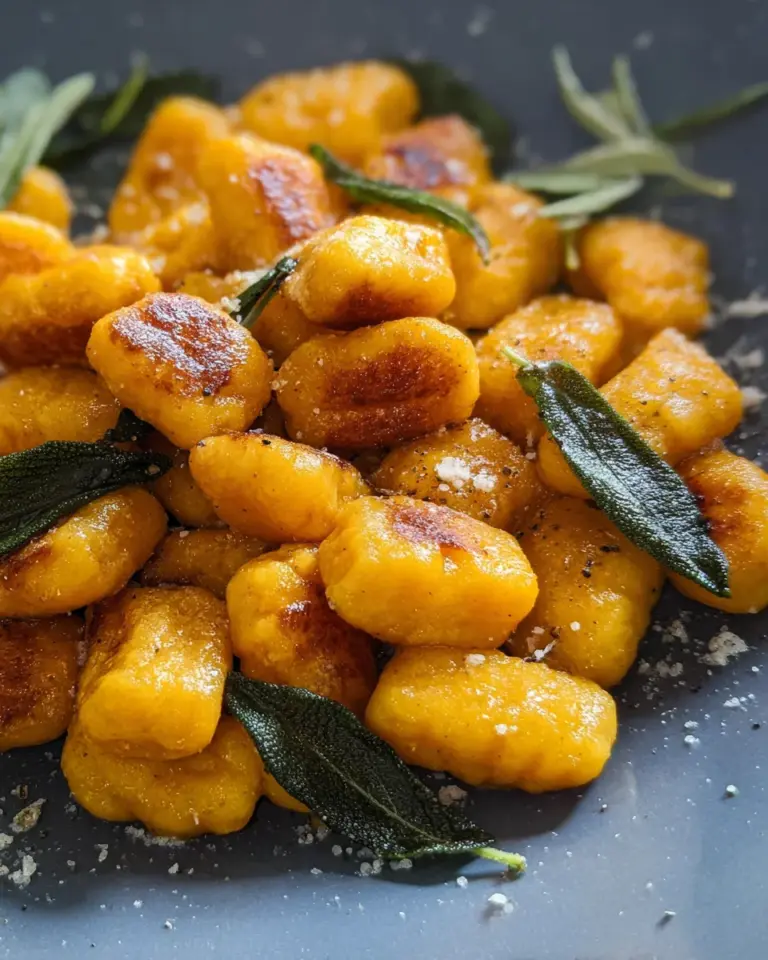 Kürbis Gnocchi – vegan & einfach