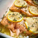 Leckerer Zitronen-Lachs aus dem Ofen