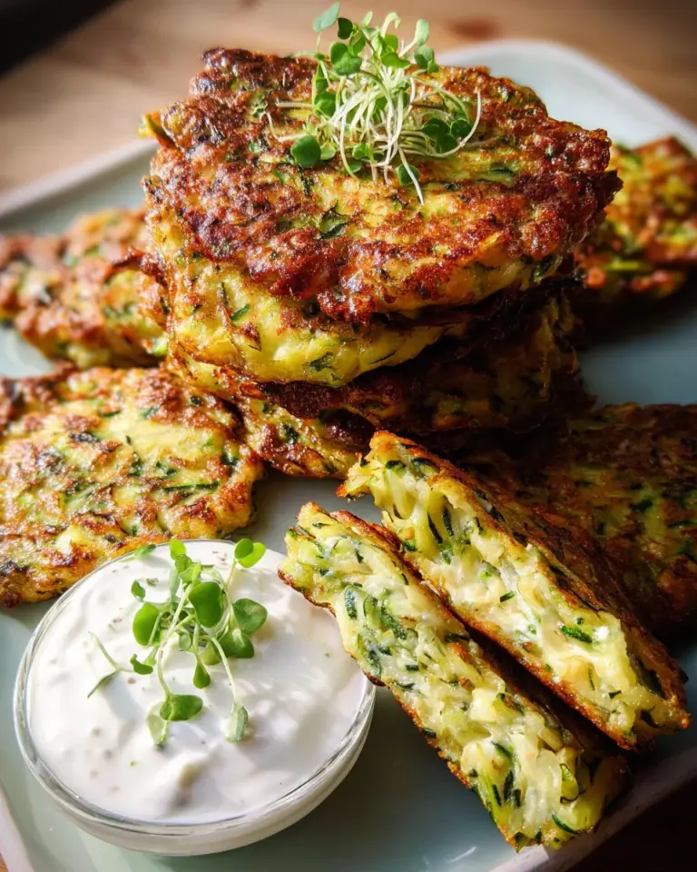 Leckeres Zucchinipufferrezept - einfach & schnell