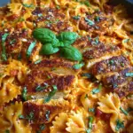 Marry Me Pastapfanne mit gebratenem Hähnchen