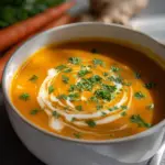 Möhrensuppe mit Ingwer und Orange