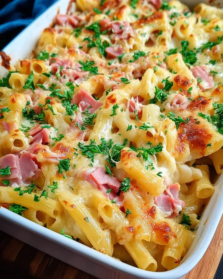 Nudel-Schinken-Gratin - Fix ohne Fix Rezept