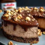 Nutella Cheesecake: 6 Zutaten zum sündhaft Glücklichsein