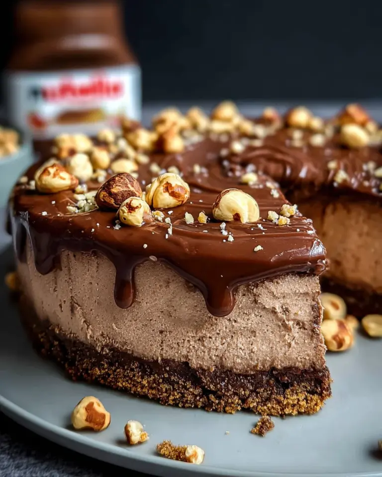 Nutella Cheesecake: 6 Zutaten zum sündhaft Glücklichsein