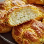 Omas Wolkenbrot mit Hüttenkäse