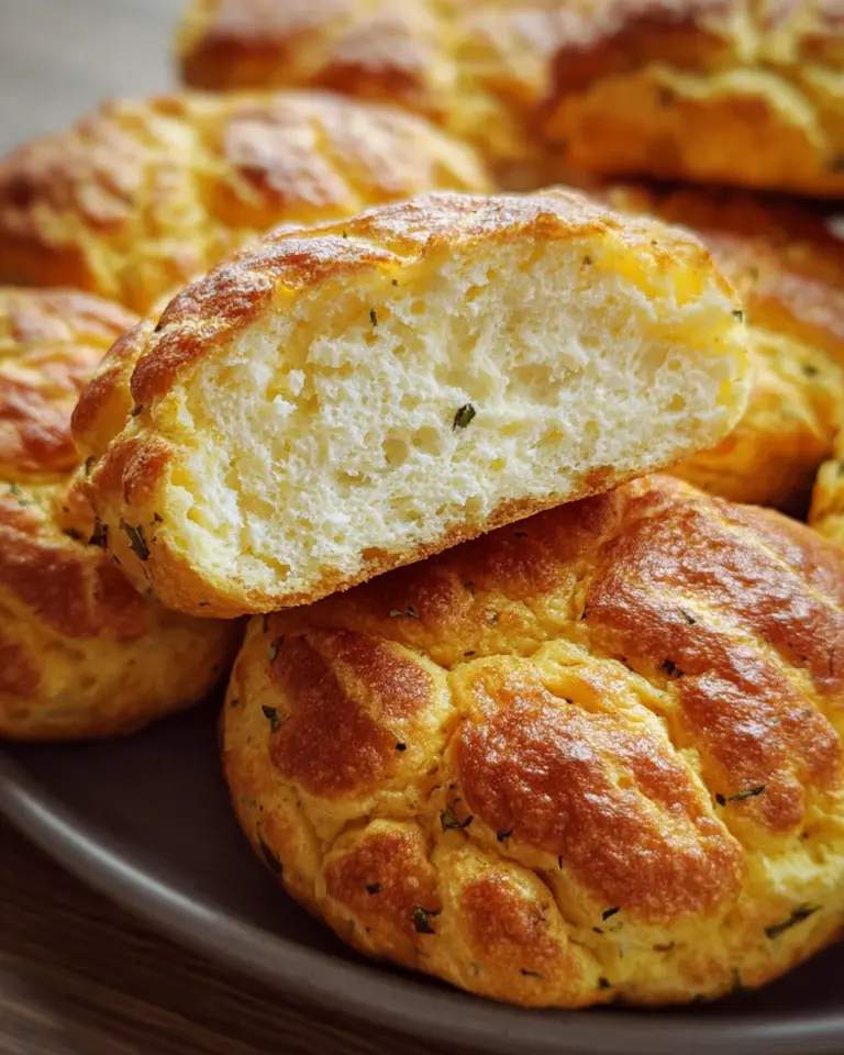 Omas Wolkenbrot mit Hüttenkäse