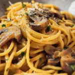 One-Pot-Spaghetti mit Champignons