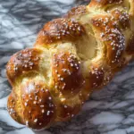 Osterzopf mit vier Strängen