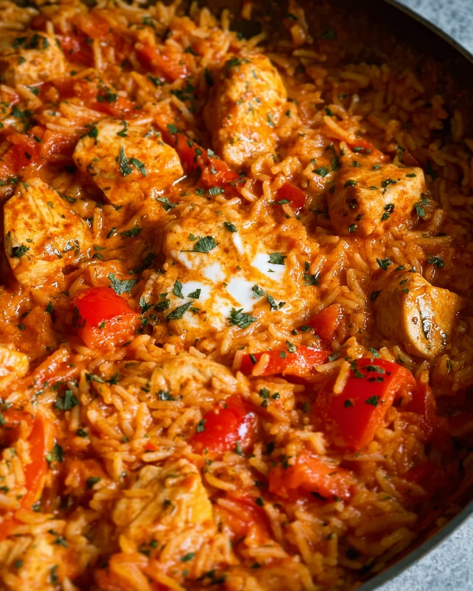 Paprika-Hähnchen-Pfanne