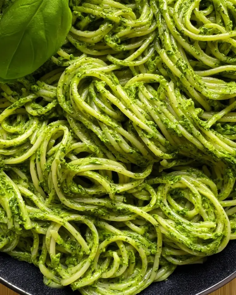 Pasta mit cremiger Spinat-Sauce