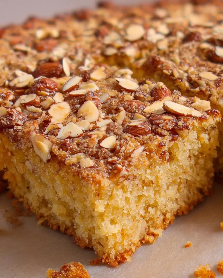 Portugiesischer Kochlöffelkuchen | Mandelkuchen