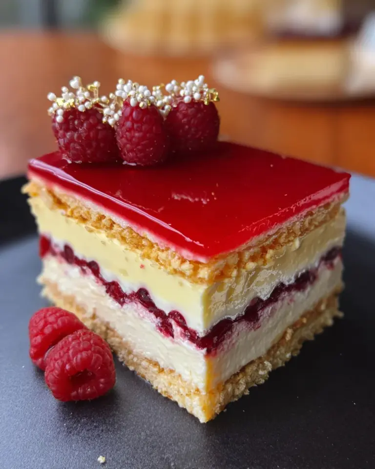 Puddingkuchen (einfaches Rezept ohne backen)