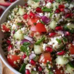 Quinoa Salat mit Feta