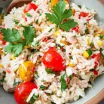 Reissalat mit Thunfisch - So lecker und gesund