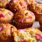 Rhabarber-Muffins super saftig