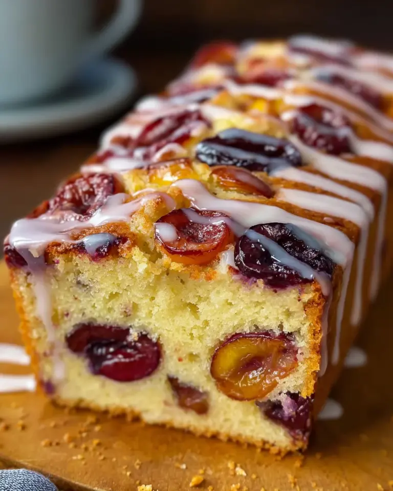 Saftiger Zwetschgenkuchen aus der Kastenform