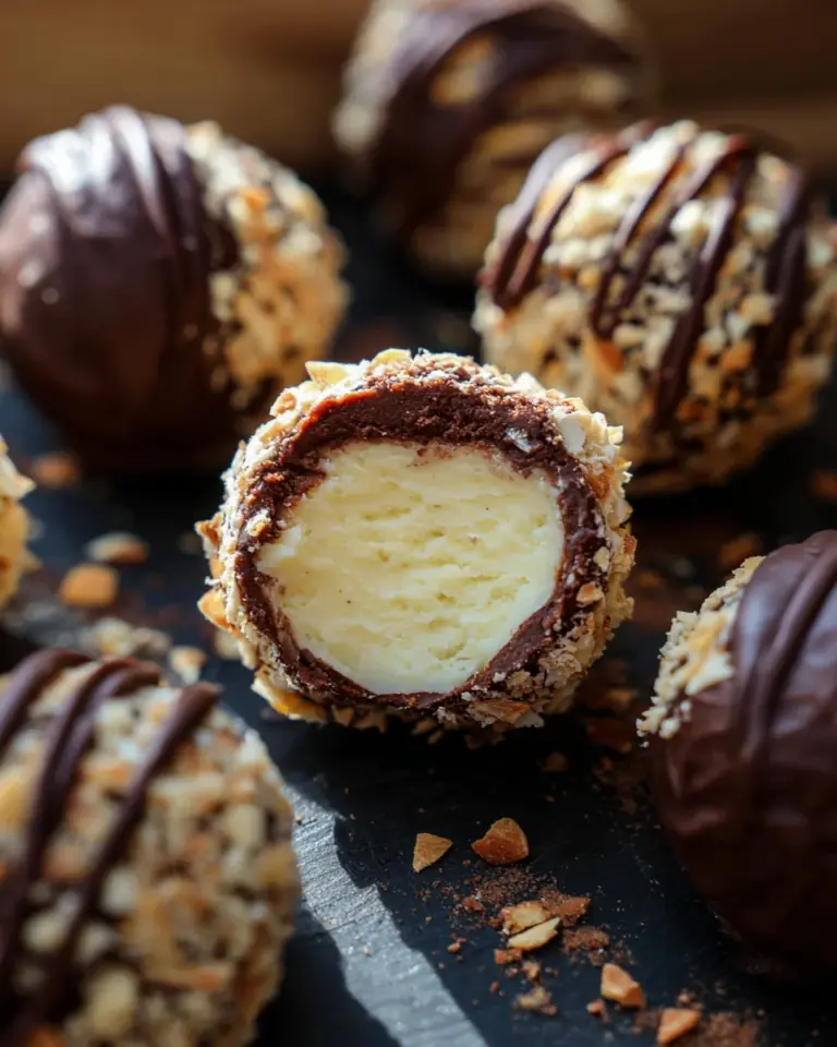 Schnelle Käsekuchen-Kugeln