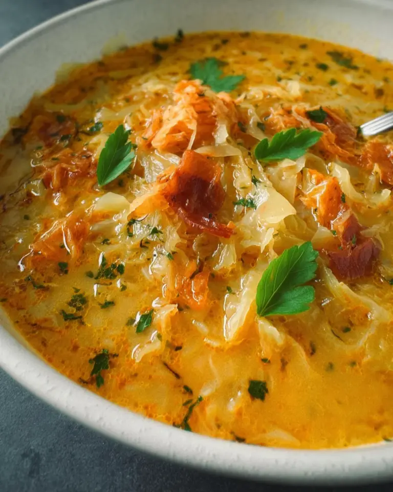 Schnelle Sauerkrautsuppe