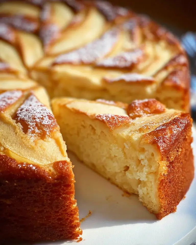 Schneller Apfelkuchen mit Rührteig