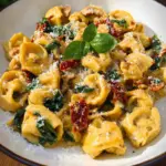 Schnelles Tortellini Rezept mit getrockneten Tomaten