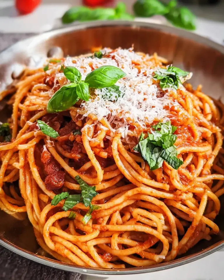 Spaghetti Napoli - italienisches Originalrezept