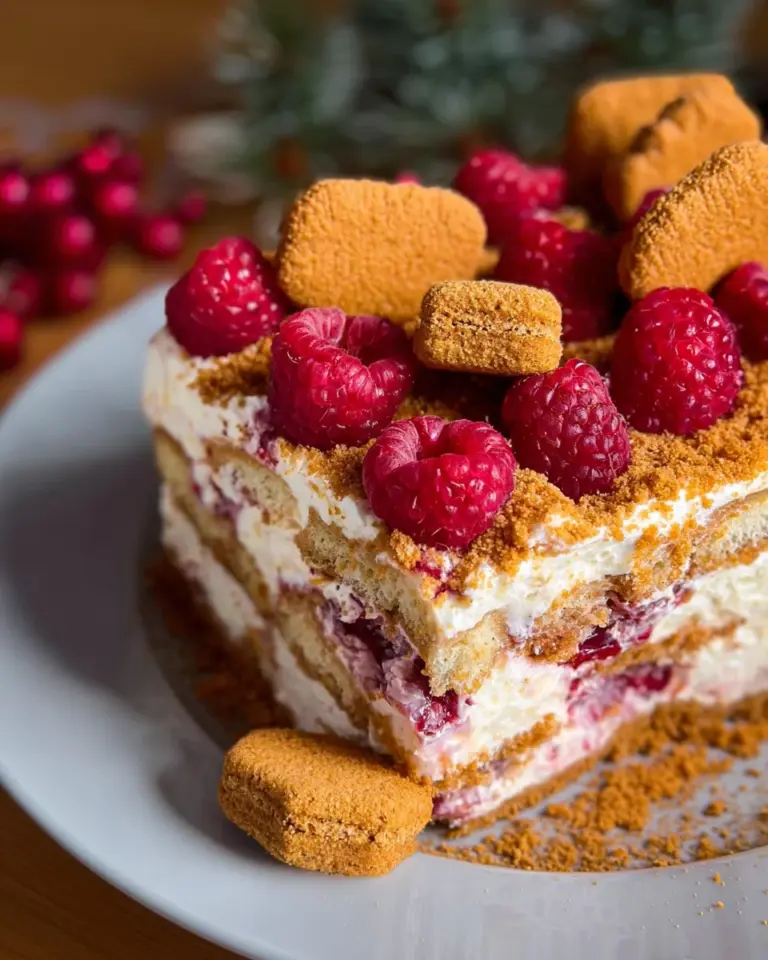 Spekulatius-Himbeer-Tiramisu