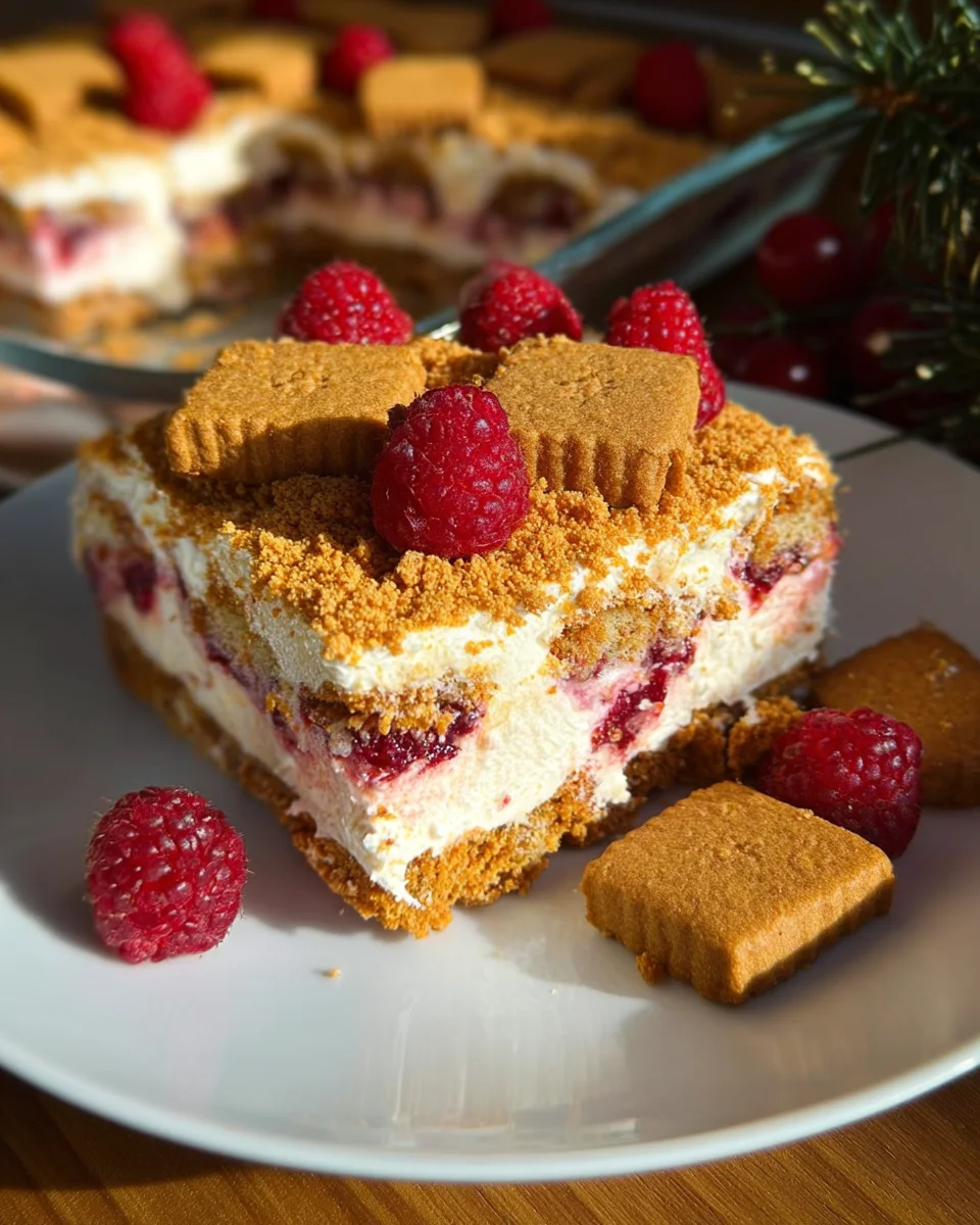 Spekulatius-Himbeer-Tiramisu
