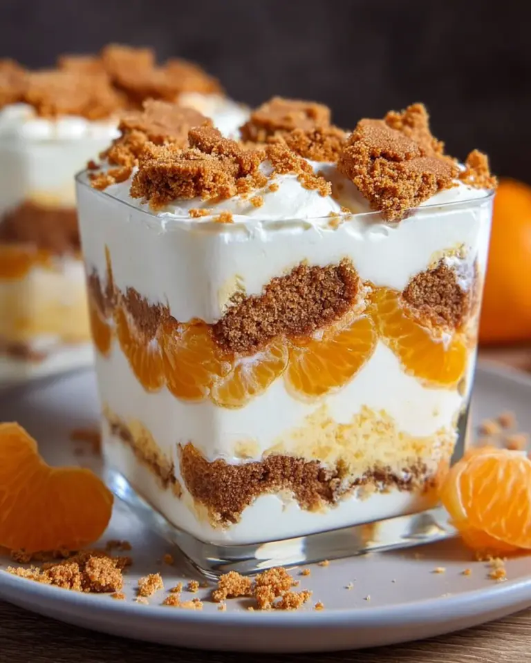 Spekulatius-Mandarinen-Quark-Creme