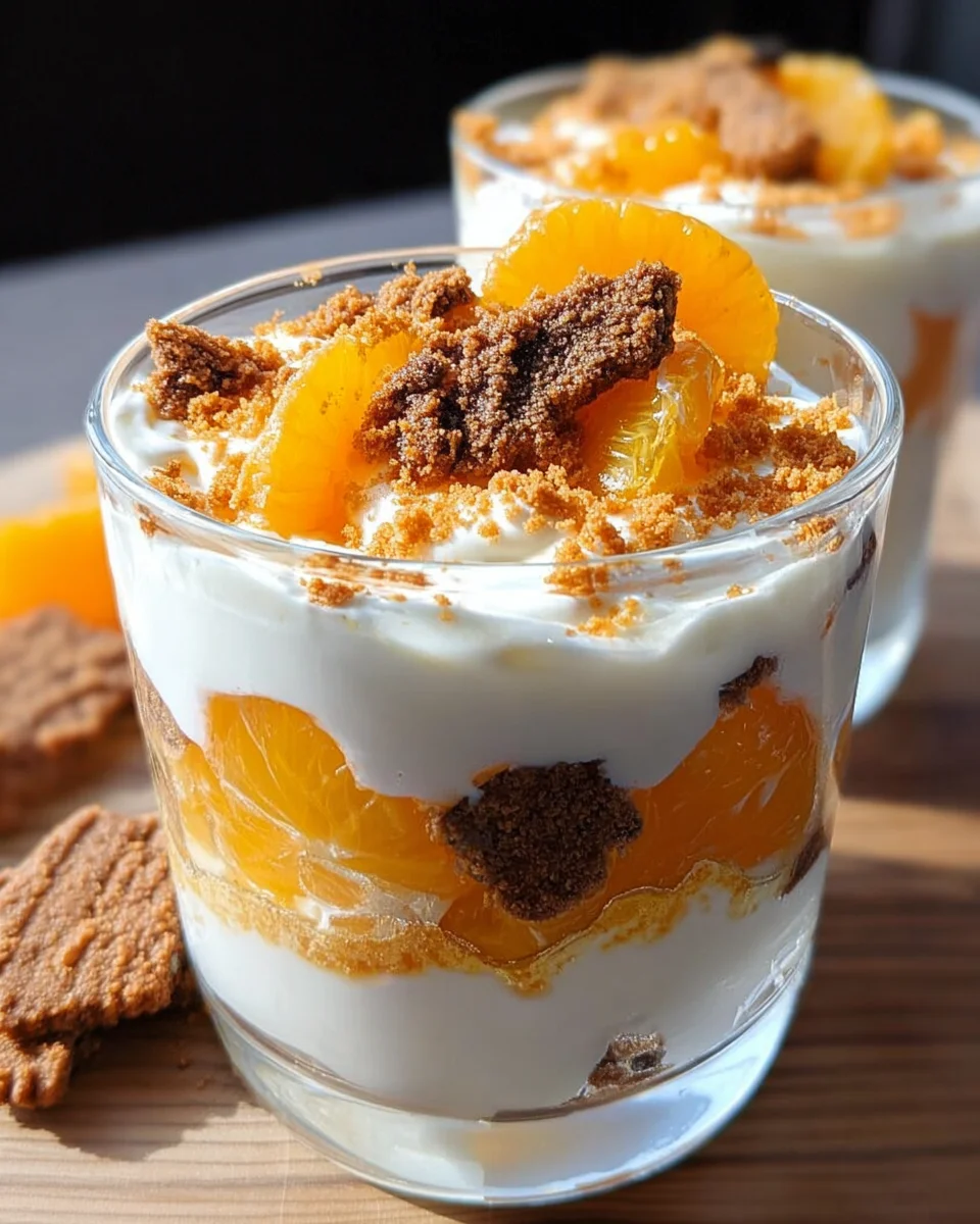 Spekulatius-Mandarinen-Quark-Creme