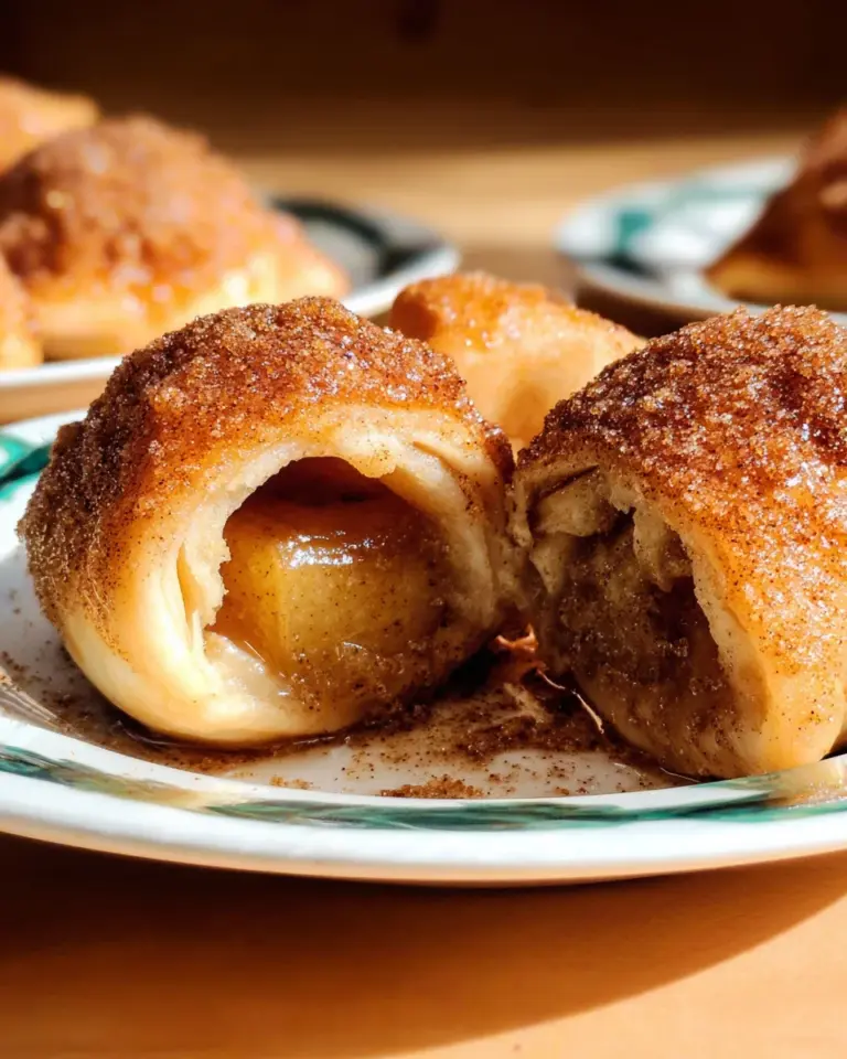 Süße Apfel-Ofenknödel mit Zucker-Zimt-Topping