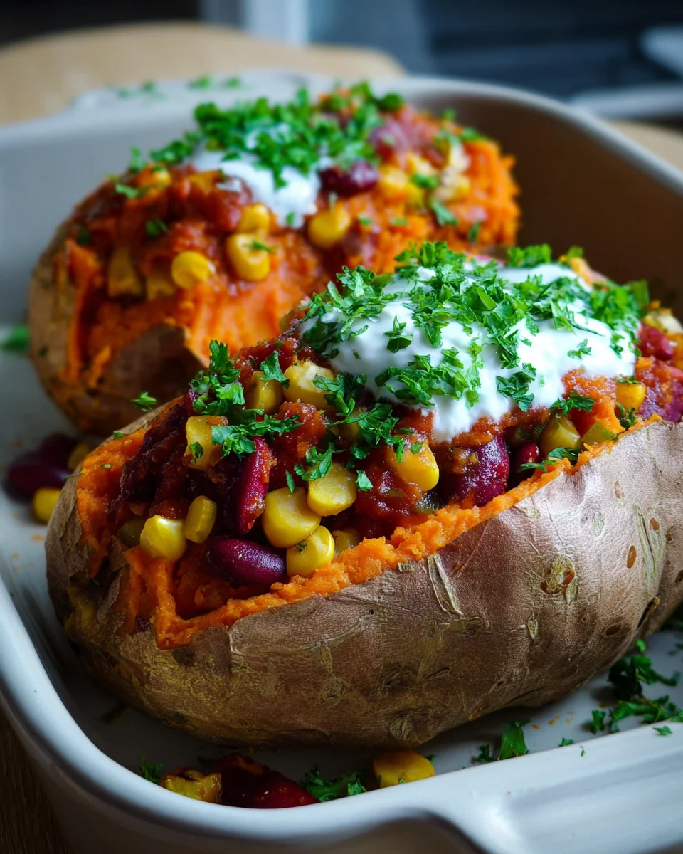 Süßkartoffel-Kumpir