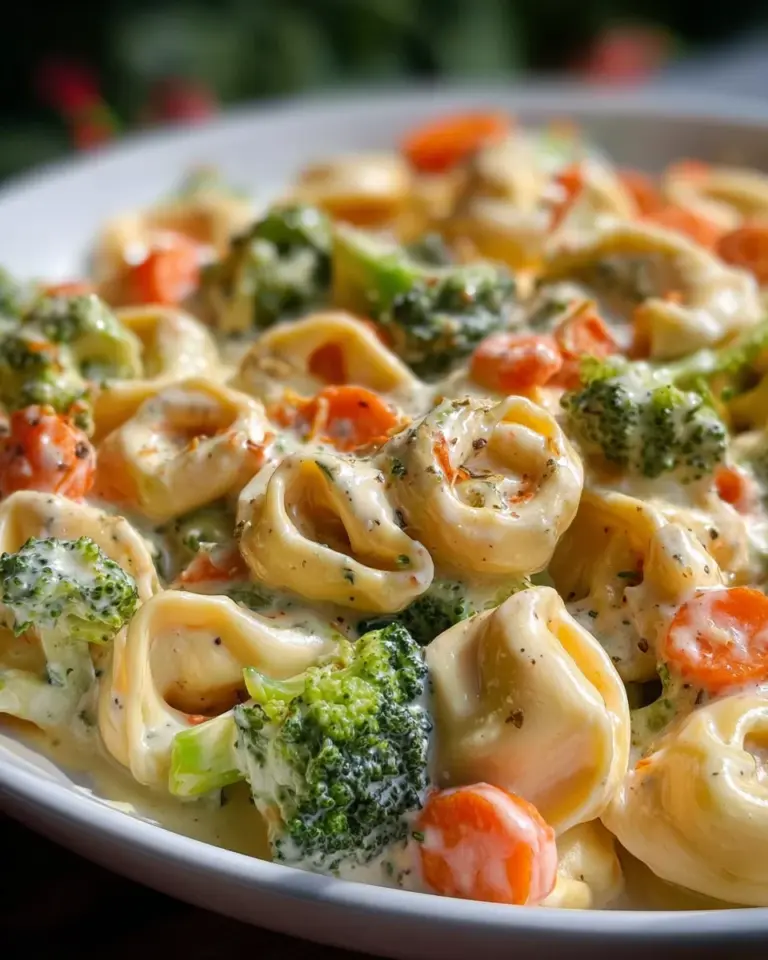 Tortellini mit Käse Sahne Soße - einfach lecker