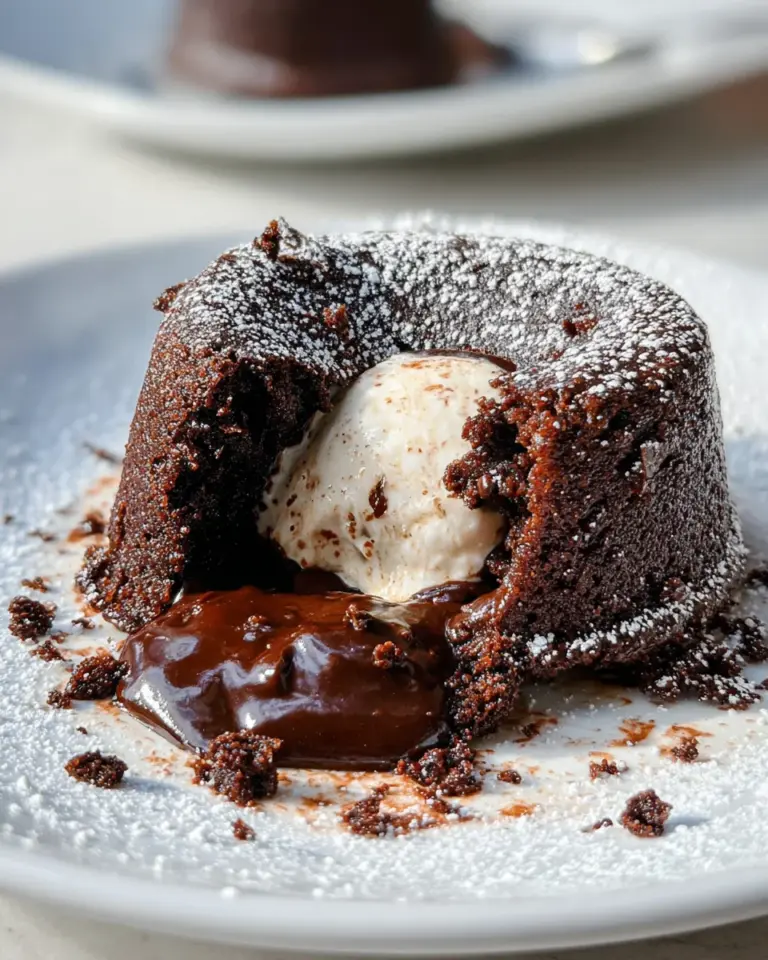 Veganer Lava Cake