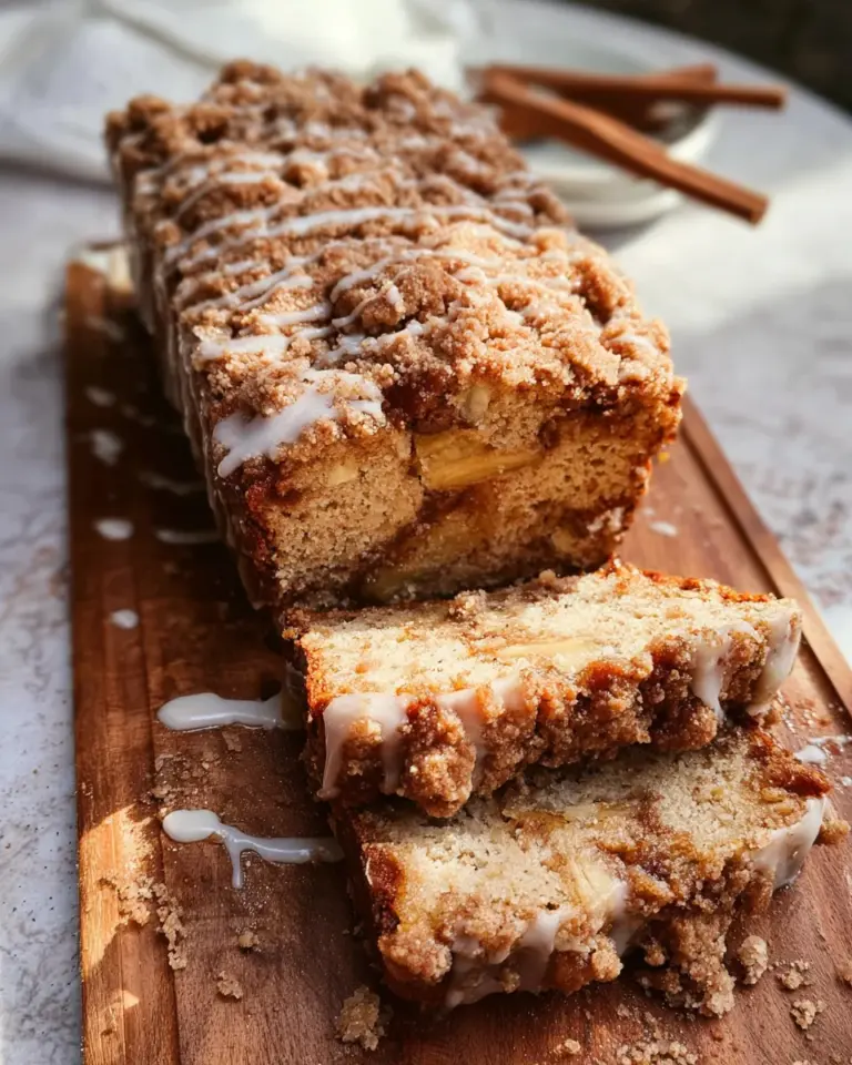 Veganes Zimt-Strudel Bananenbrot mit Zimt Streusel