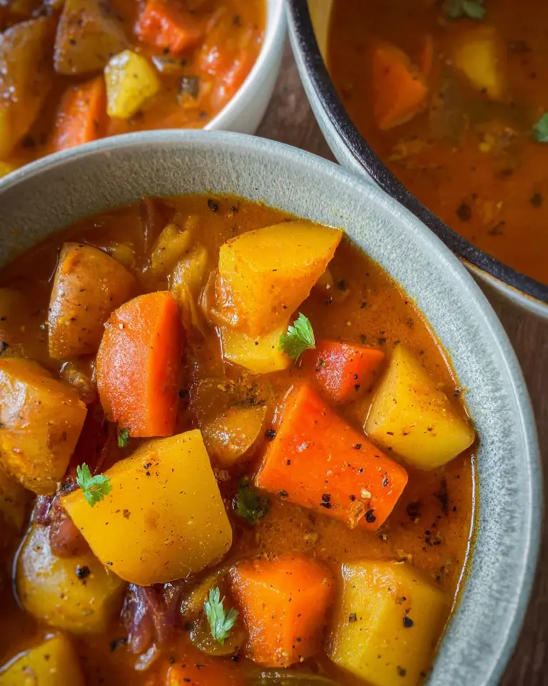 Vegetarisches Kartoffelgulasch