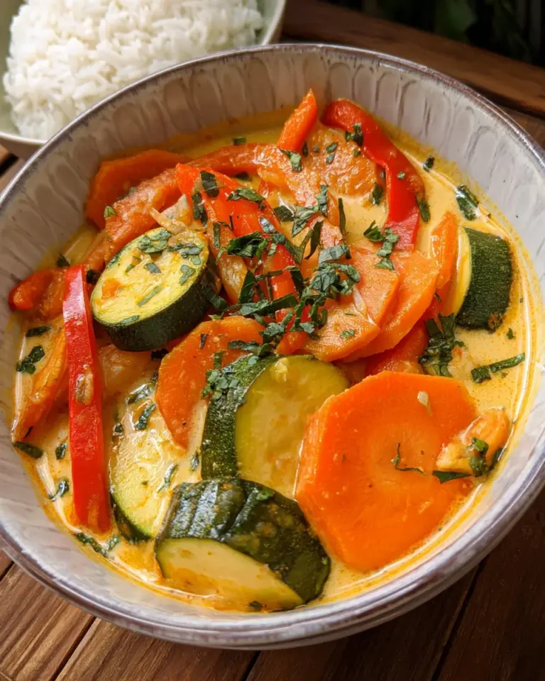 Vegetarisches Zitronengras Curry